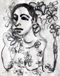 Medium: 'Chinese Ink and Counte on Paper', Size:'23 x 18 cm'