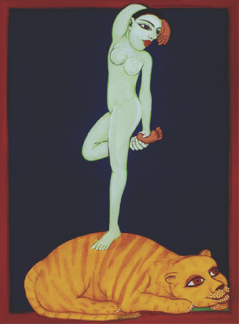 Title: 'Medium: 'Gouache on Paper', Size: '30 x 42 cm'