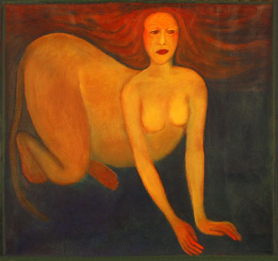 'Medium: 'Acrylic on canvas', Size: '122 x 122 cm'