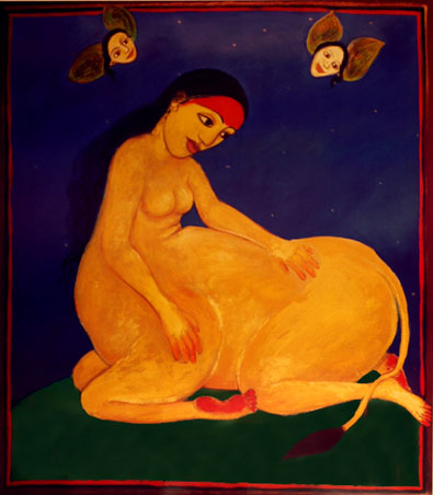 Title: 'Alter', Medium: 'Gouache on Paper', Size: '71 x 56 cm', Year: '1992'